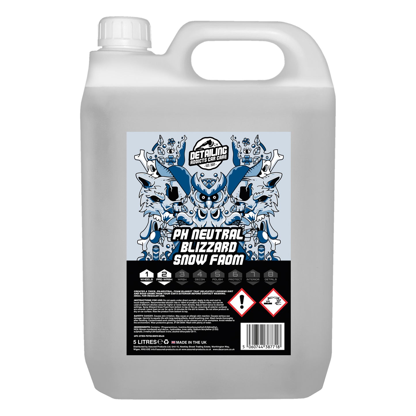 pH Neutral Blizzard Snow Foam Concentrate
