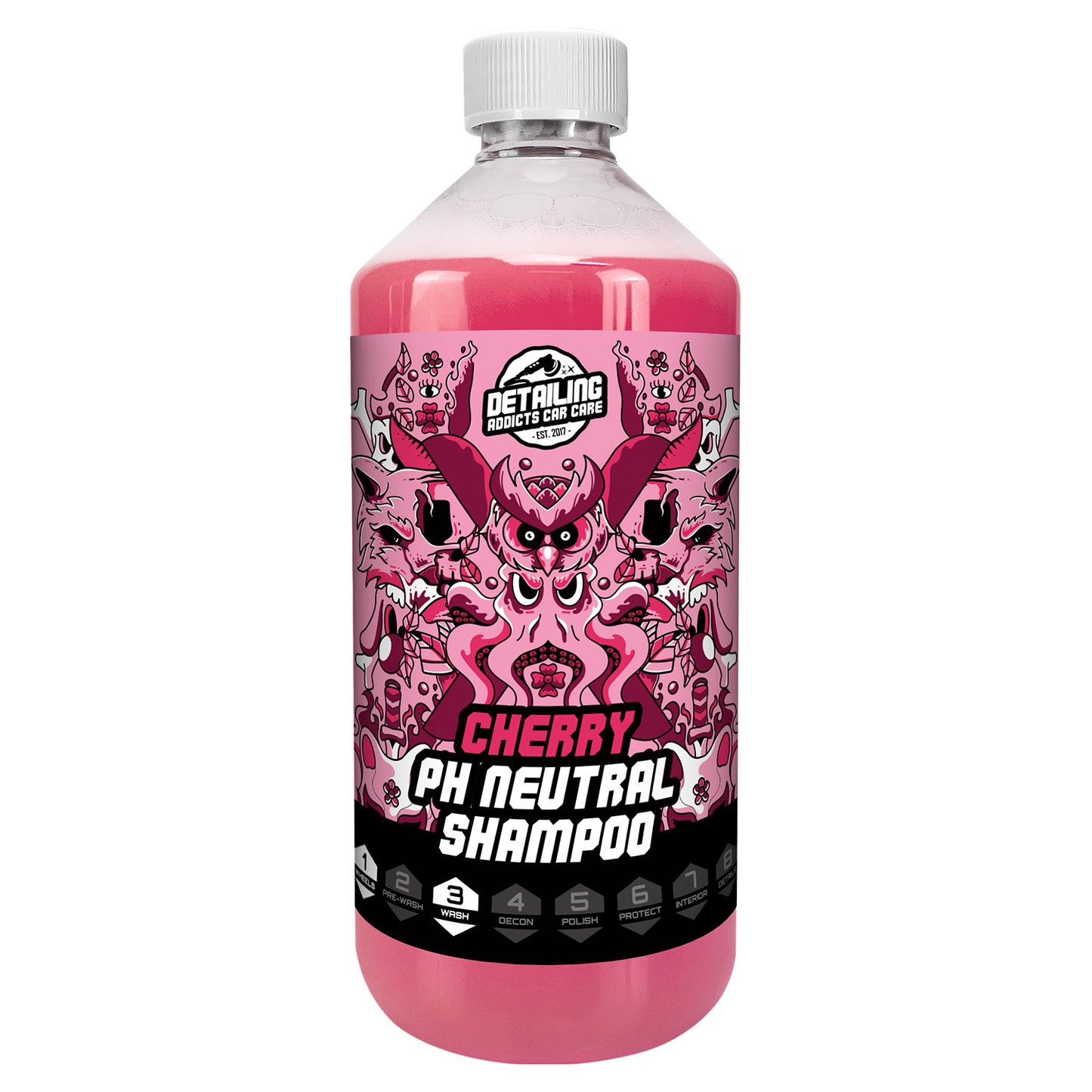 Cherry PH Neutral Shampoo Concentrate 500ml